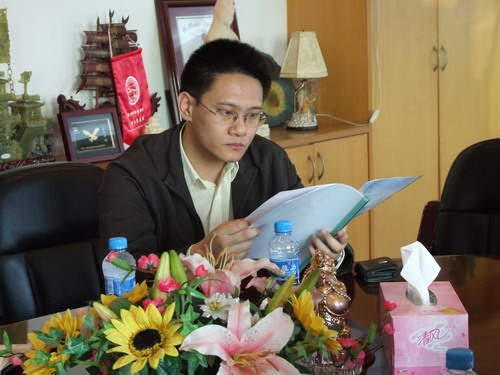 总结成果,畅谈未来——我院领导回访名誉导师卫福海 