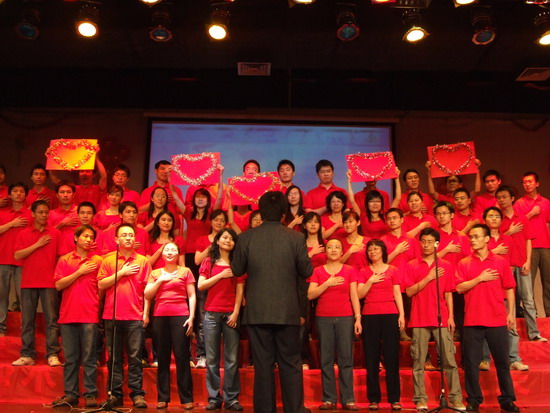 同心•同台•同欢唱――304永利师生联欢晚会暨合唱节选拔赛 