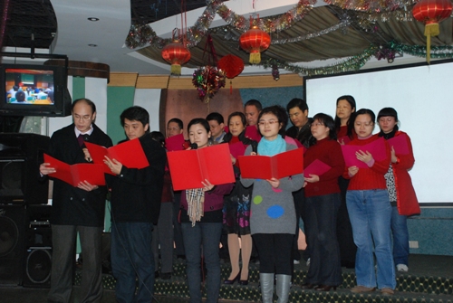 欢庆元旦，喜迎新年--记我院2010年迎新年联欢会 