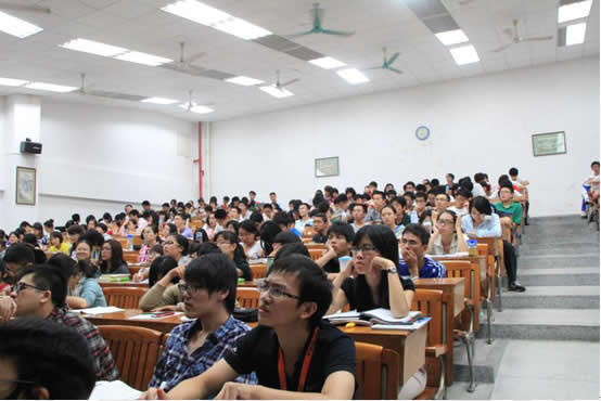 讲座现场