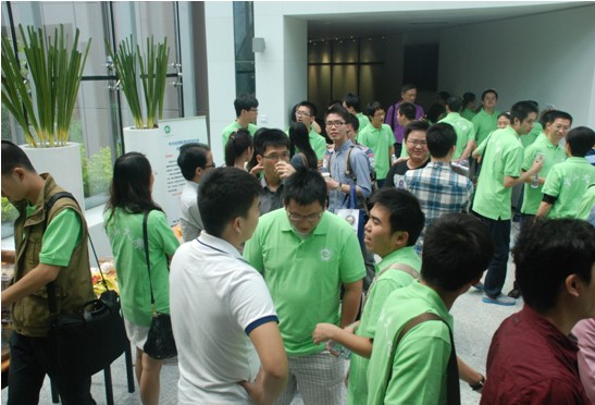 化院校友鹏城齐聚,绿色海洋温暖人心 