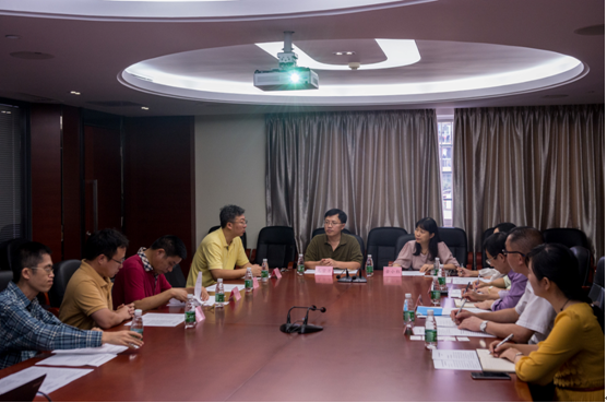 珠海富山工业区领导到我院参观交流及商讨合作 