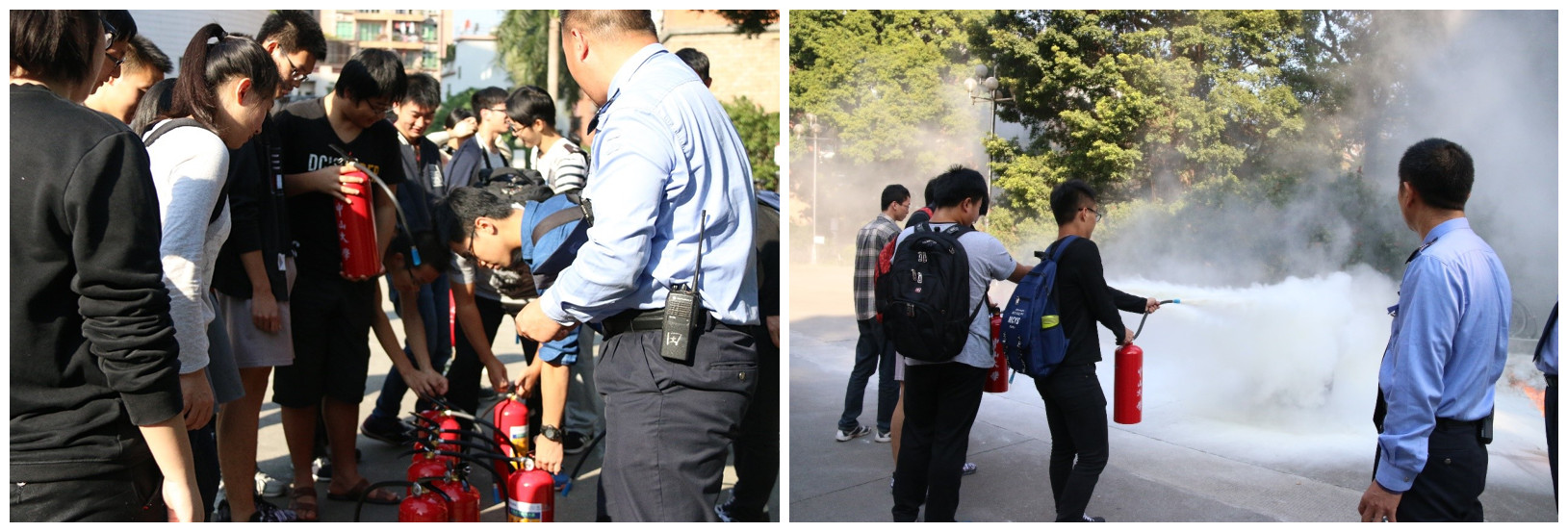 我院成功举行2016年度消防疏散演练系列活动 